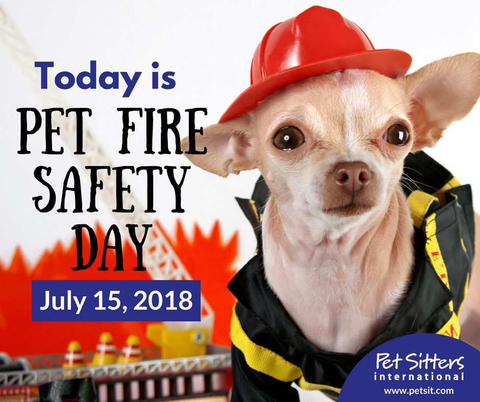 July-Pet Fire Safety Day
